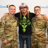 Soldiers and veterans met with Bret backstage.