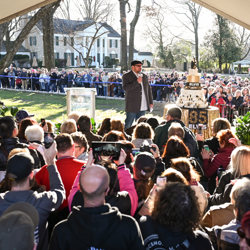DJ Argo hosted the Elvis Birthday Proclamation Ceremony.