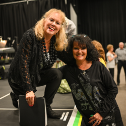 The Holladay Sisters always bring the smiles for Elvis Week!