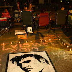 Creative fans put a lot of time and effort into their tributes to the king.