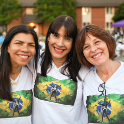Elvis fan clubs serve in Honor Guard at the Candlelight Vigil.