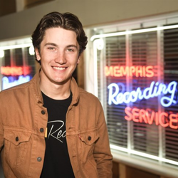 Actor-singer Drake Milligan, who starred as Elvis on the CMT show "Sun Records"