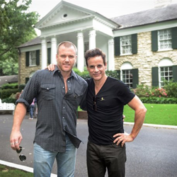 Sean Carrigan and Christian LeBlanc from the soap opera “The Young and The Restless."