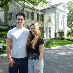 Cooper Grodin (The Phantom) and Anjelica Fellini from "Phantom of the Opera."