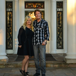 American singer-songwriter John Fogerty and his wife