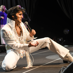 Cote Deonath performed  a few of Elvis