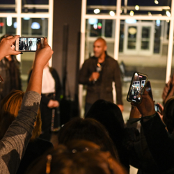 Donnell Turner welcomed fans to the weekend.