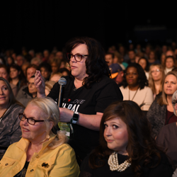 Fans asked insightful and fun questions during the Q&A rounds!