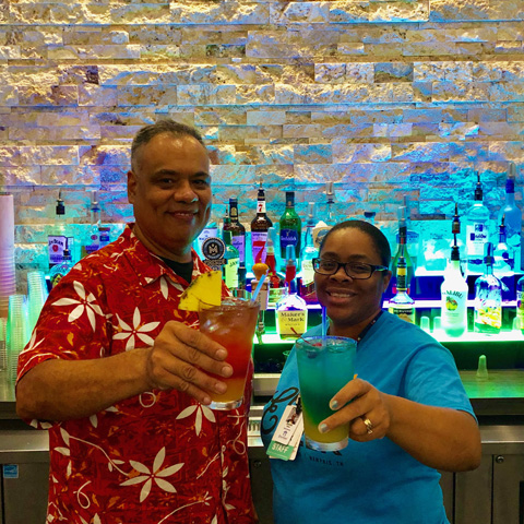 Elvis Week Blog 6 - The Jungle Room Bartenders Raise a Glass to Elvis